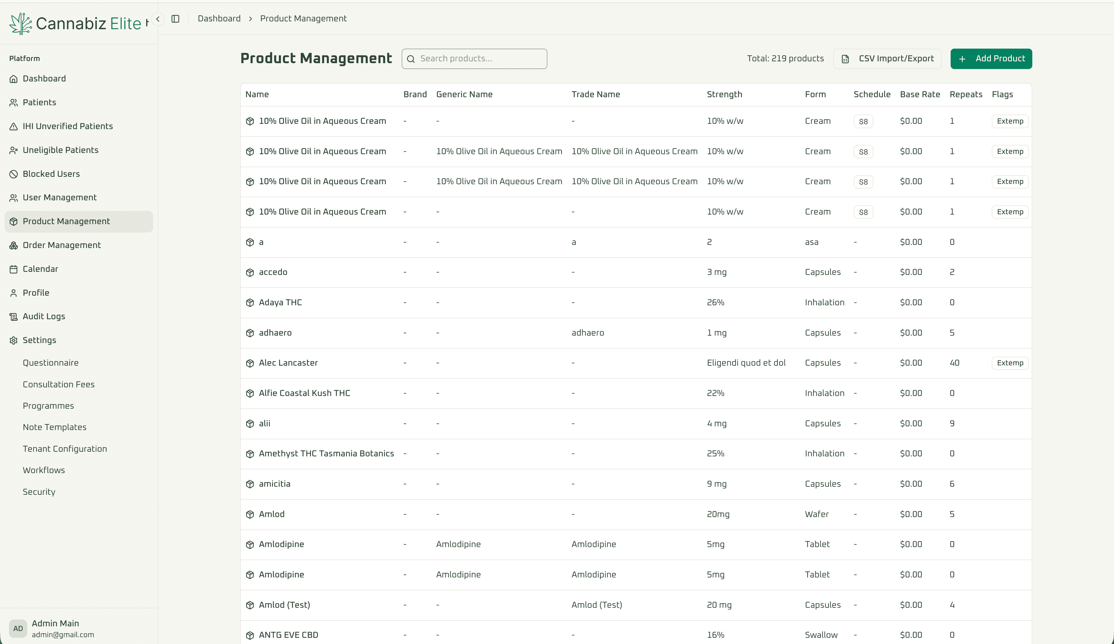 Clinic Management System - Cannabiz Elite (Australia) screenshot 5