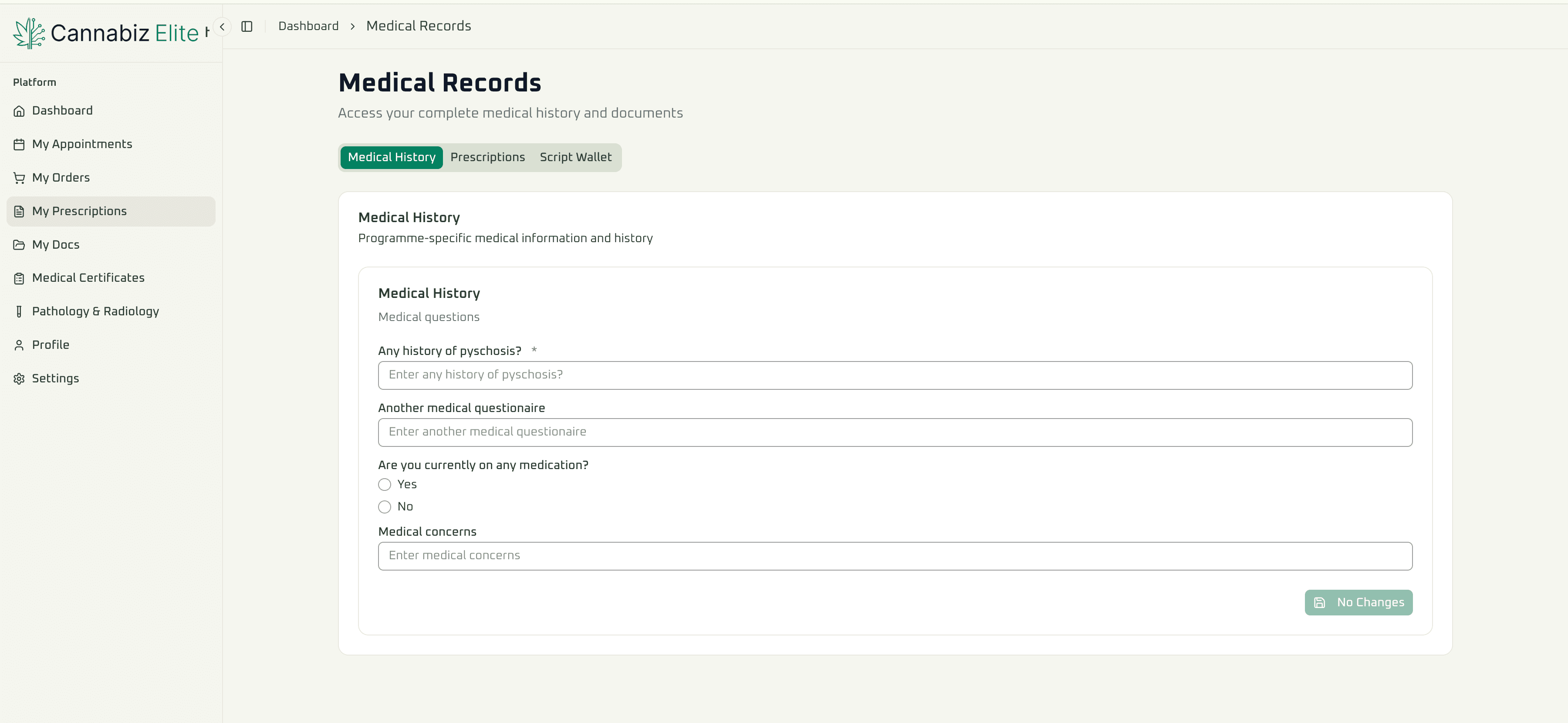 Clinic Management System - Cannabiz Elite (Australia) screenshot 8