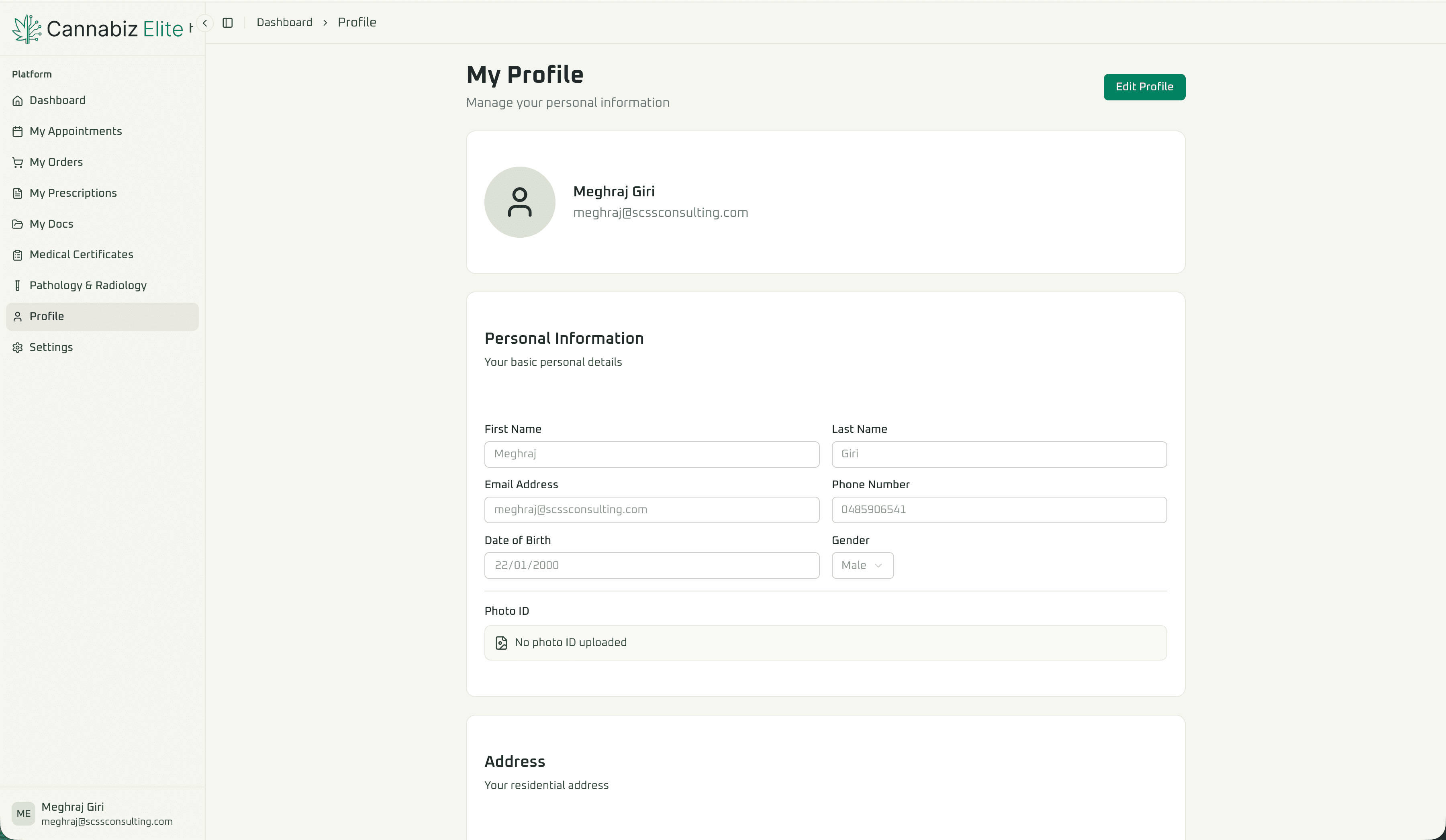 Clinic Management System - Cannabiz Elite (Australia) screenshot 10