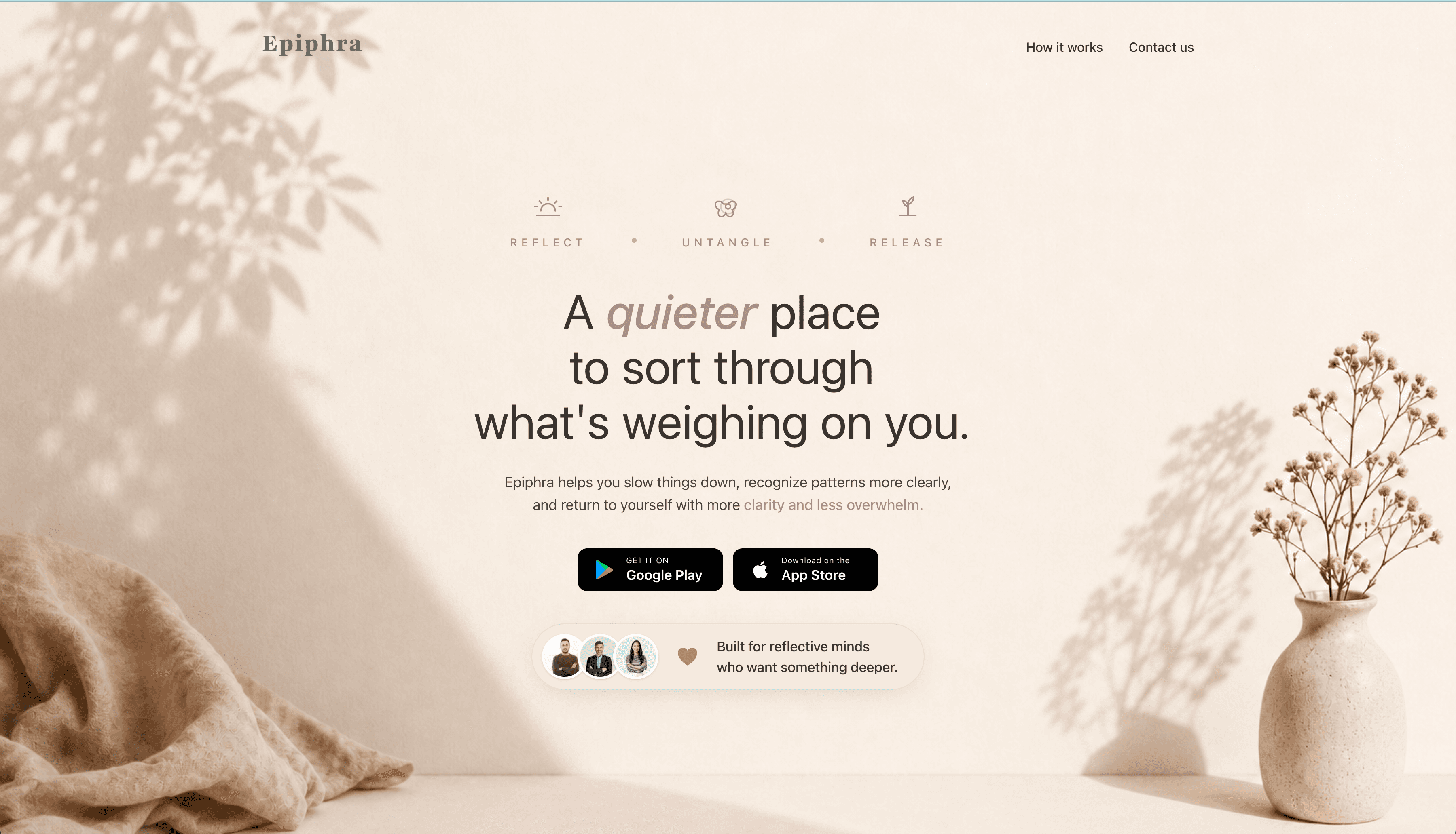 Epiphra — AI Reflection App