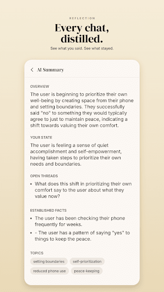 Epiphra — AI Reflection App screenshot 3
