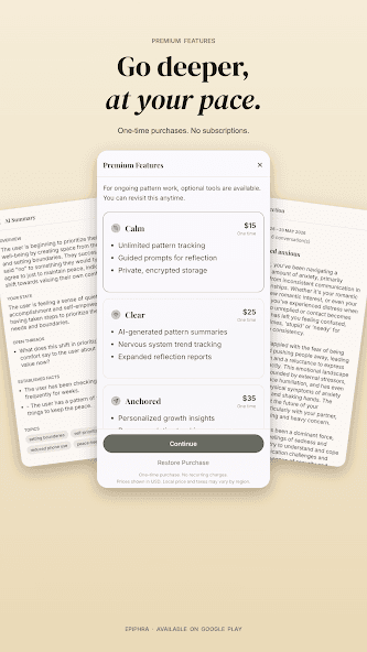 Epiphra — AI Reflection App screenshot 6