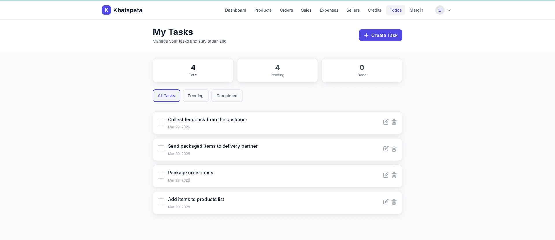 Khatapata — Retail & Inventory Platform screenshot 3
