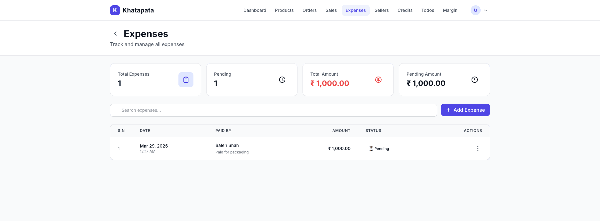 Khatapata — Retail & Inventory Platform screenshot 7