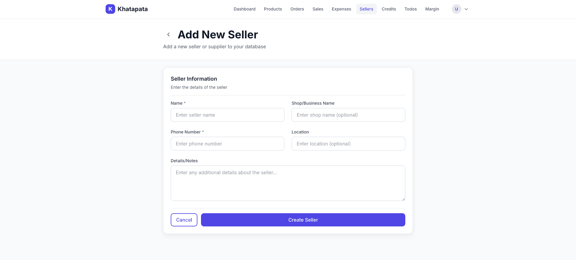 Khatapata — Retail & Inventory Platform screenshot 8