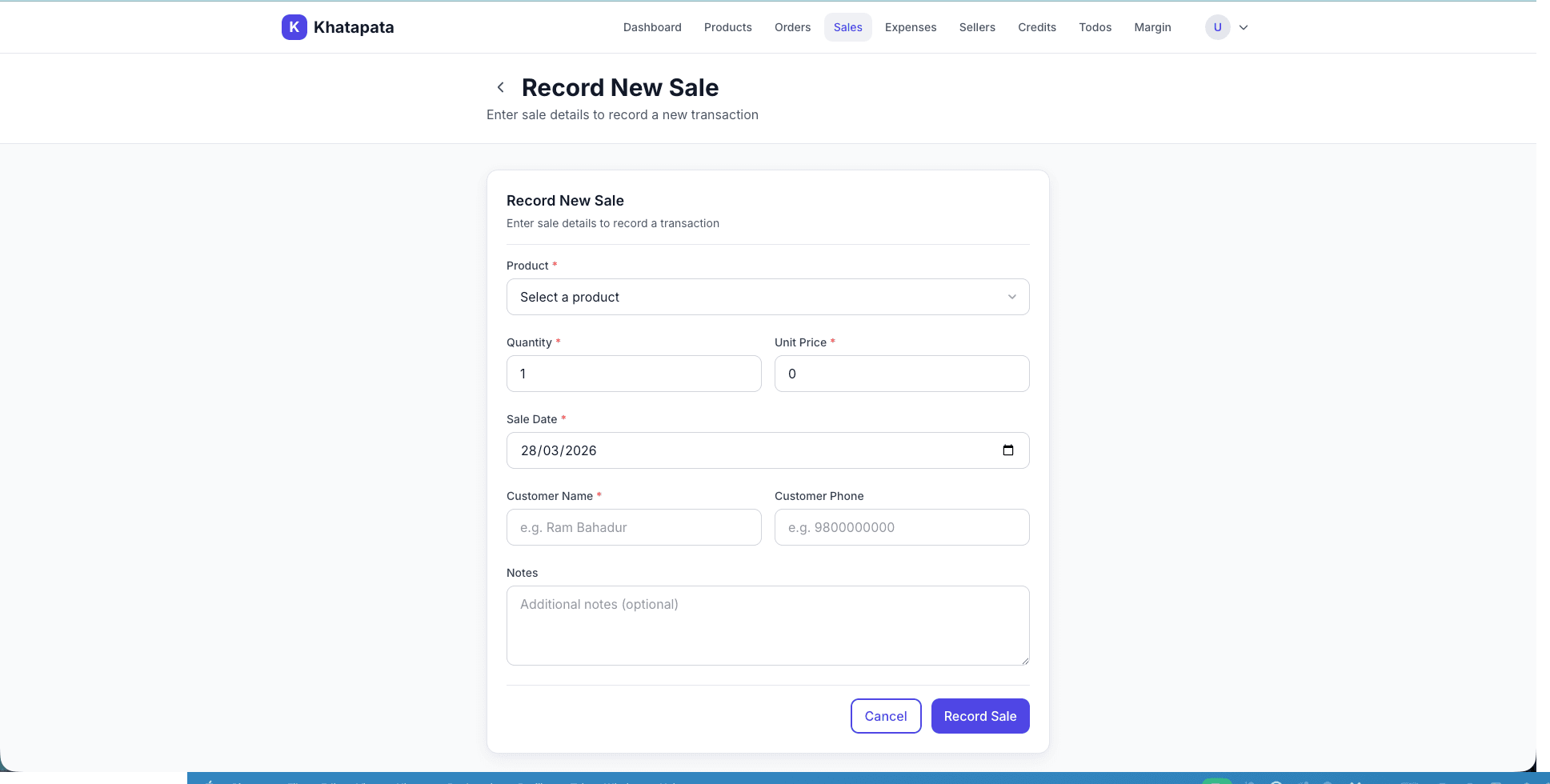 Khatapata — Retail & Inventory Platform screenshot 14