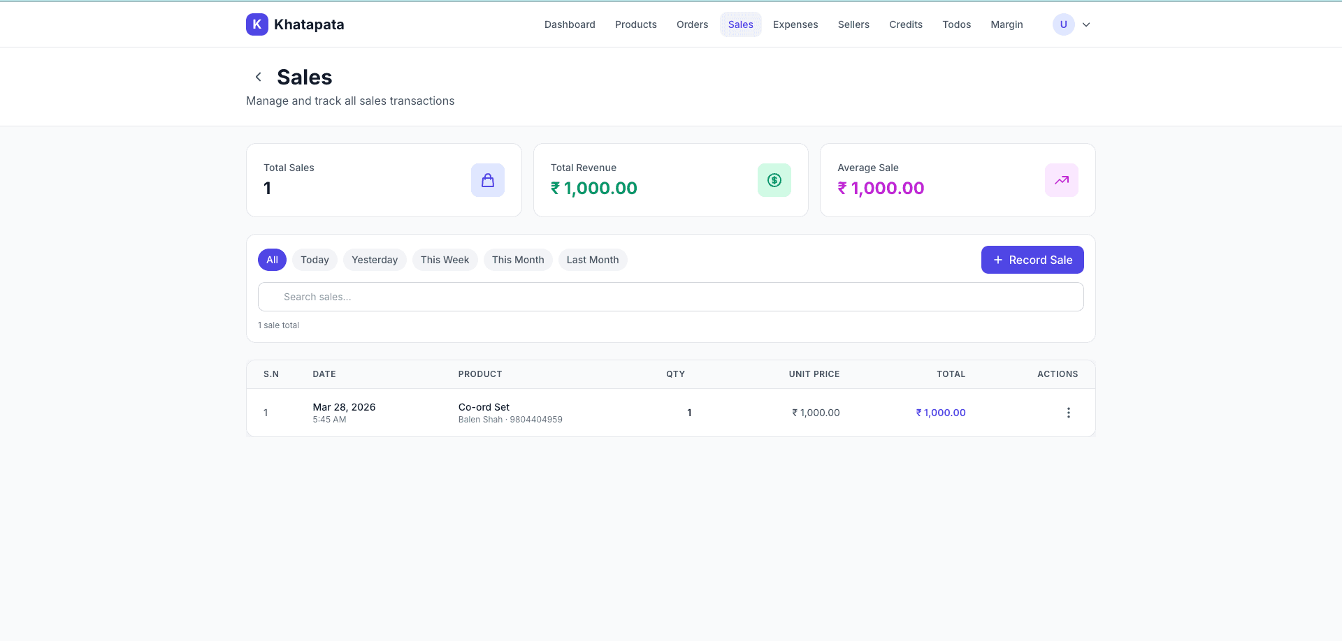 Khatapata — Retail & Inventory Platform screenshot 17