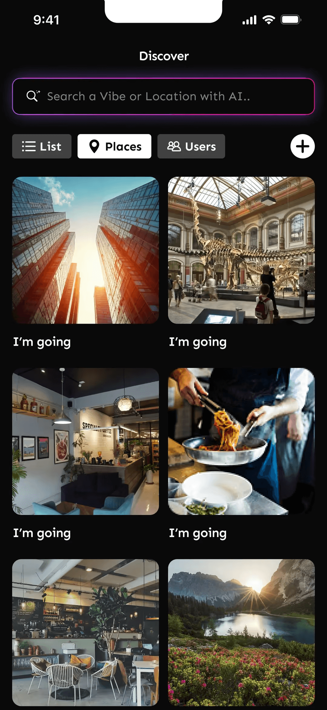 Playlists — Vibe Search screenshot 1