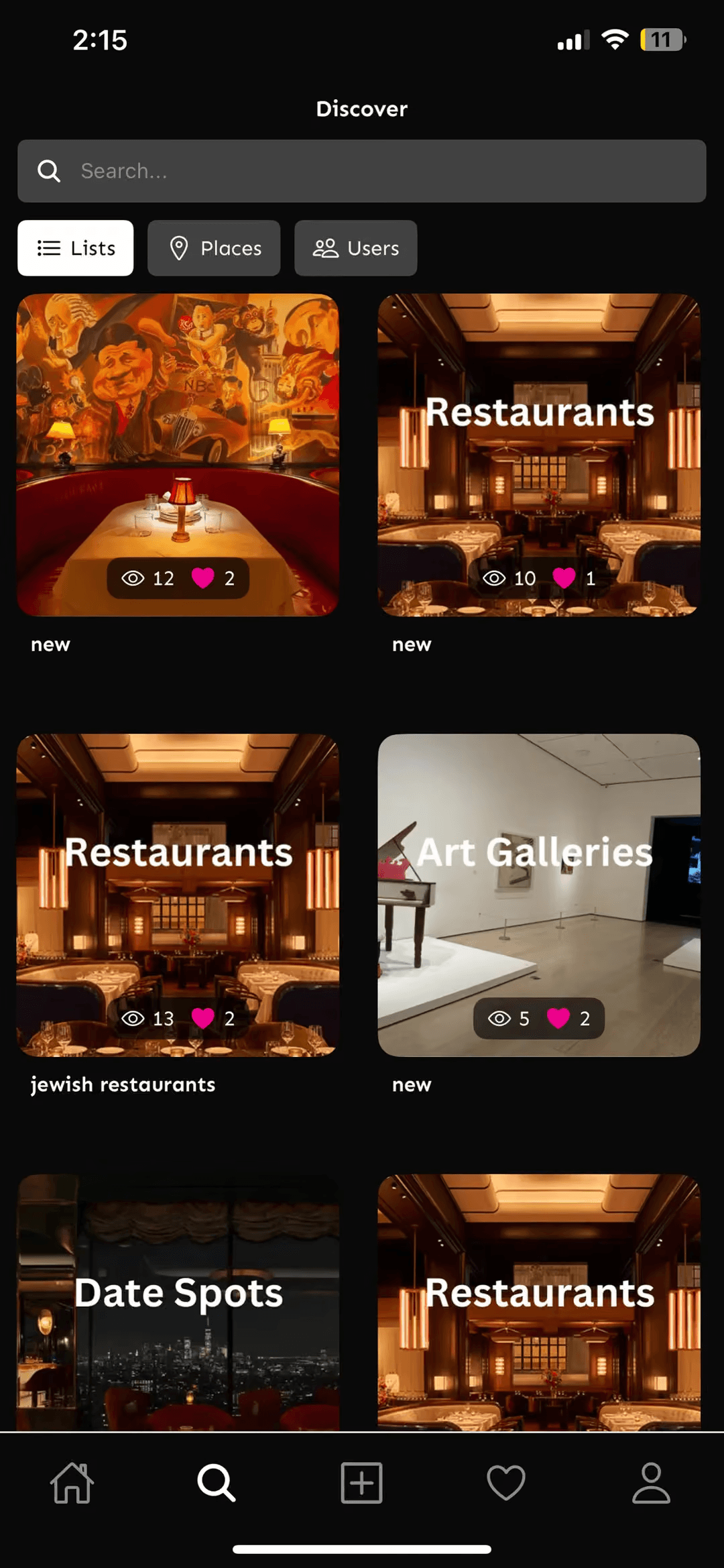 Playlists — Vibe Search screenshot 2