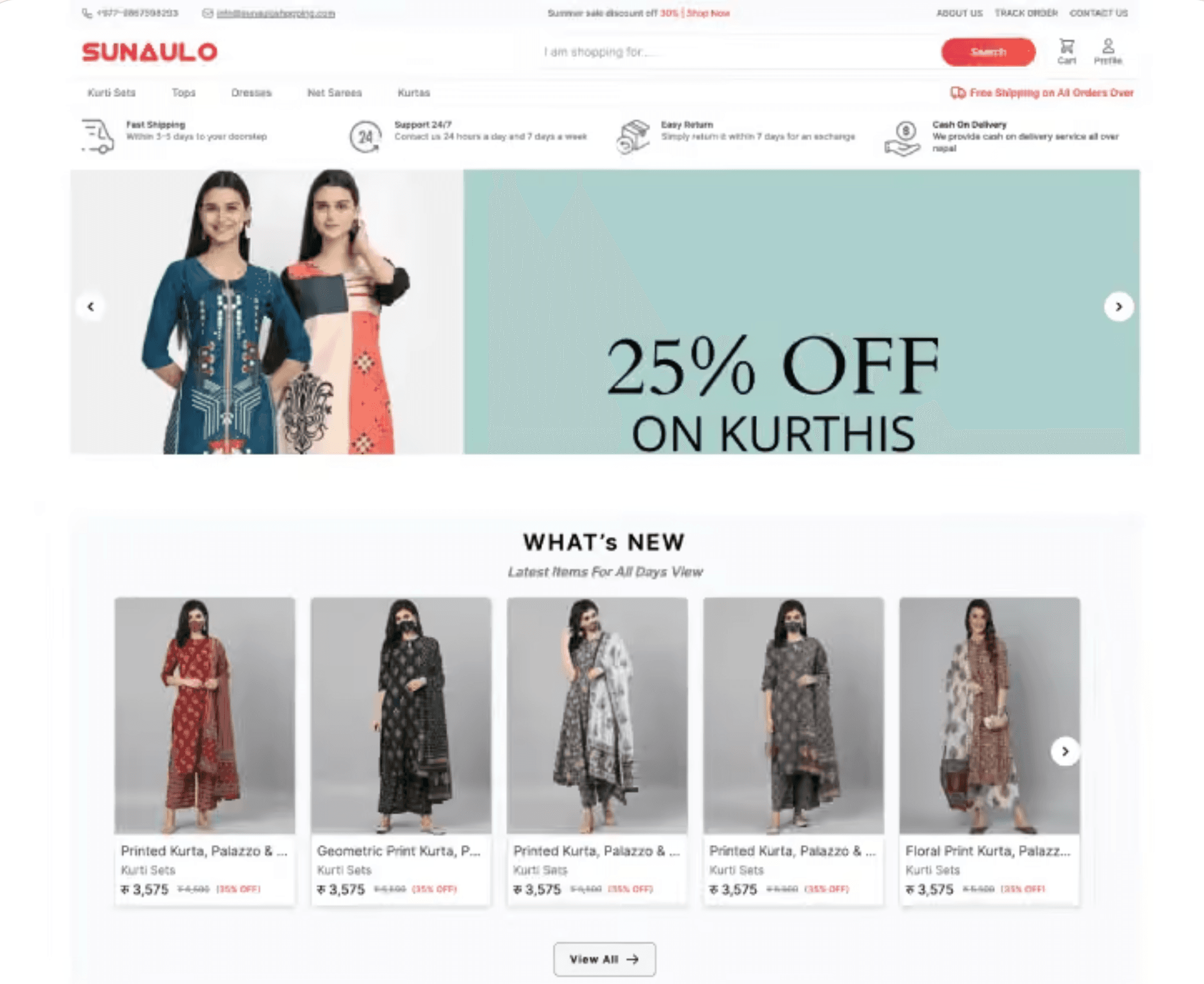 Sunaulo Shopping — Nepal Marketplace